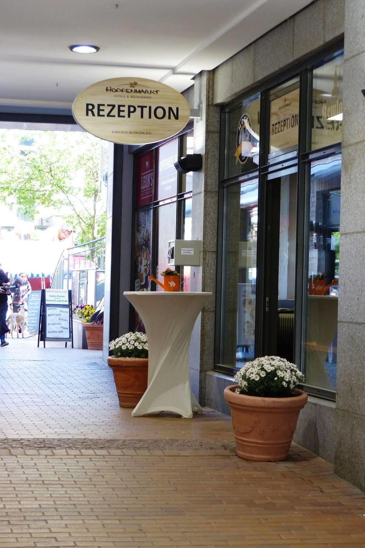 Hotel Am Hopfenmarkt Rostock Exterior foto